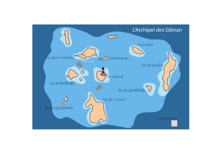 carte-archipel-glenan-bretagne