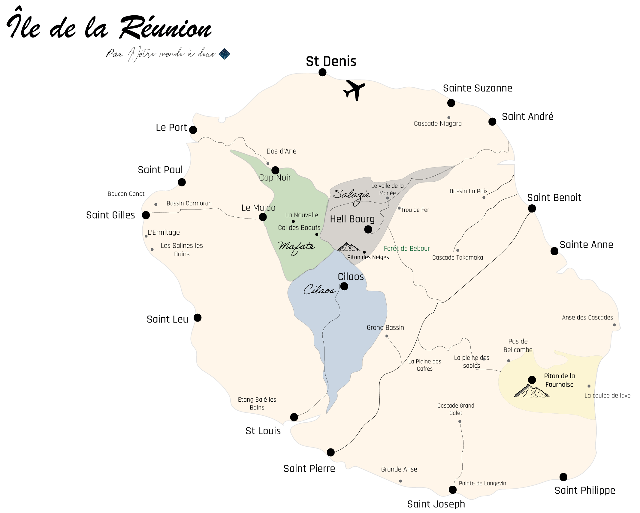 Carte-île-de-la-Réunion