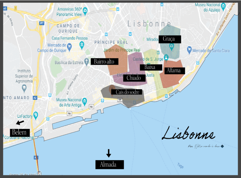 Carte-quartiers-Lisbonne