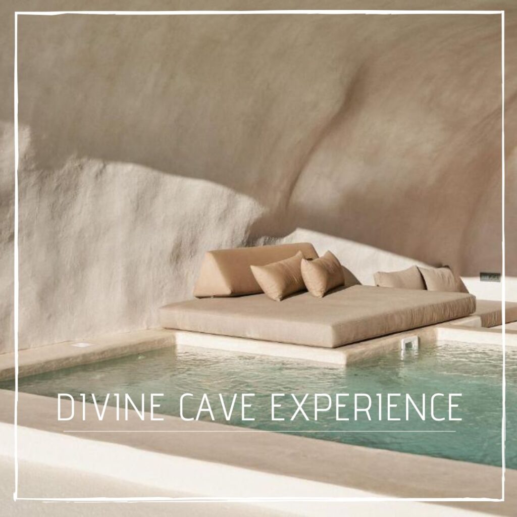 Divine Cave Experience hotel piscine privée Santorin imerovigli