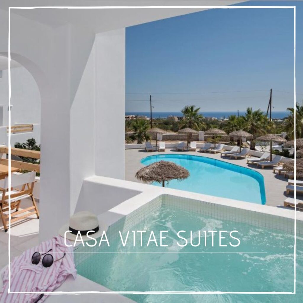 Casa Vitae Suites hôtel piscine privée Santorin