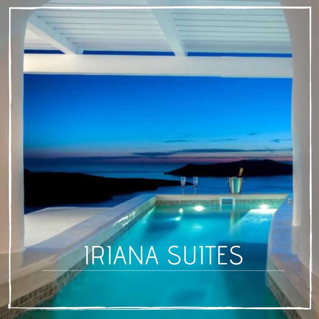 Iriana Suites hôtel piscine privée Santorin Fira